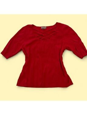 American Vintage Women's Red Shirt